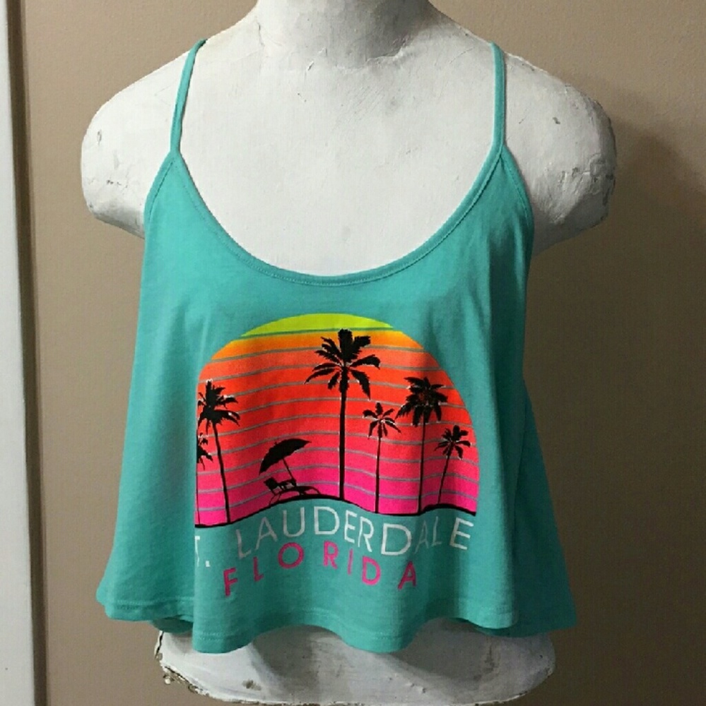 MIAMI STYLES "Ft. Lauderdale" Crop Top
